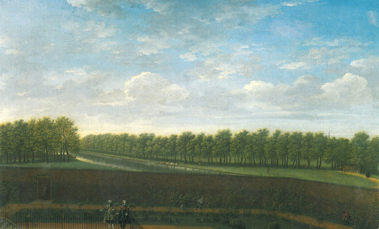 Tool Framing: "St. James‘ Park From The Terrace Of 10 Downing Street", 1736 G. Lambert, The English Park, S.Lasdun