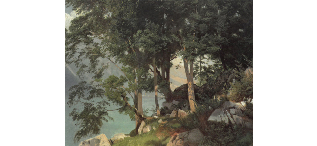 Am Brienzersee - Johann Gottfried Steffan, 1865